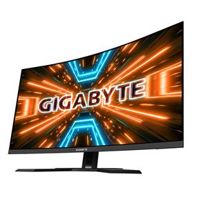 GIGABYTE M32QC 32" (31.5" Viewable) QHD 2560 x 1440 (2K) 165Hz / OC 170Hz HDMI, DisplayPort, USB, Audio FreeSync Premium (AMD Adaptive Sync) Curved Gaming Monitor(Open Box)