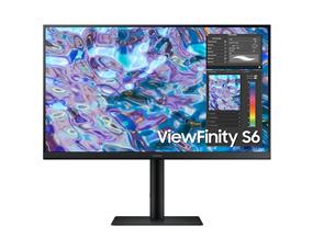 Samsung 27" ViewFinity S6 QHD Monitor with height adjustable stand(Open Box)