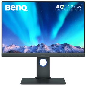 Moniteur IPS de précision des couleurs BenQ SW240 PhotoVue 24 pouces pour la photographie