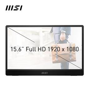 MSI PRO MP161 E2 15.6" 16:9 IPS , 60Hz 4ms, 1920 x1080 (FHD) Portable Monitor