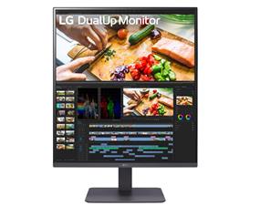 LG DualUp 28MQ750 Monitor with 27.6 Inch 16:18 SDQHD (2560x2880) 60hz Nano IPS Display, DCI-P3 98%, HDR10, USB Type-C (90W), Height Adjustable Stand