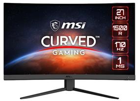 MSI G27C4 E2 Curved (1500R) Gaming Monitor, 27", FHD, 170hz, 1ms