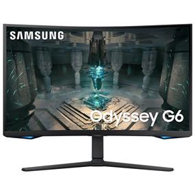 Samsung Odyssey G6 27" QHD 240Hz 1ms GTG Curved VA LED FreeSync Gaming Monitor, LS27BG652ENXGO(Open Box)