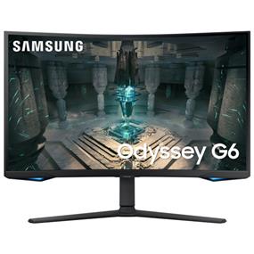 Samsung Odyssey G6 27" QHD 240Hz 1ms GTG Curved VA LED FreeSync Gaming Monitor, LS27BG652ENXGO