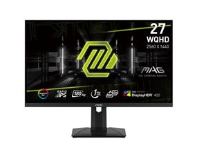 MSI 27" WQHD 2560x1440 Rapid IPS 180Hz 1ms (MPRT) Height Adjustable Adaptive Sync 2x HDMI 2.0 1x DisplayPort 1.4 1x Type-C Gaming Monitor, MAG274QRF QD E2