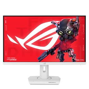 ASUS ROG Strix 27" 4K 3840x2160 Fast IPS 160Hz 1ms (GTG) White Dual Mode FHD 320Hz  Height Adjustable 1x HDMI 2.1 1x DisplayPort 1.4 1x USB-C Gaming Monitor, ROG Strix XG27UCG-W