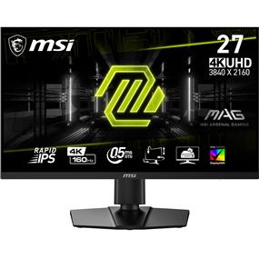 MSI MAG 27" 4K 3840x2160 Rapid IPS 160Hz 0.5ms (GtG) Height Adjustable  2x HDMI 2.1 1x DisplayPort 1.4a 1x Type-C Gaming Monitor, MAG 274UPF E2