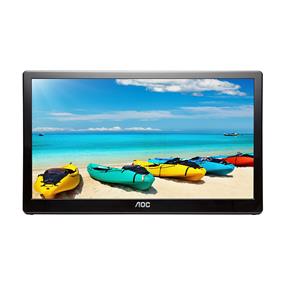 AOC I1659FWUX 16'' IPS FHD USB 3.0-Powered Portable LED monitor 1920 x 1080, w/Carrying case included(Open Box)