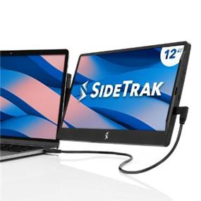 SideTrak Swivel 12.5" TFT 1920x1080 LCD 60Hz 30ms Rotate 360 Deg Attach to Laptop Kickstand HDMI USB-C Portable Monitor, LTTL121