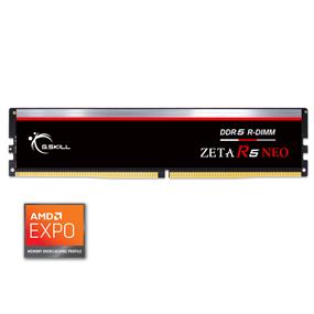 G.SKILL Zeta R5 Neo 128 Go (4x32 Go) DDR5 6400MHz CL32 1,4 V ECC RDIMM - Mémoire du serveur - AMD EXPO (F5-6400R3239G32GQ4-ZR5NK)