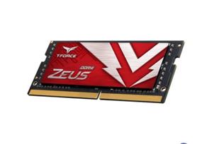 TeamGroup T-FORCE ZEUS 16GB (1x16GB) DDR4 3200MHz CL22 1.2V Red Laptop Memory (TTZD416G3200HC22-S01)