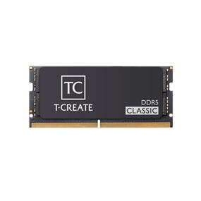 TeamGroup T-CREATE 32GB (1x32GB) DDR5 5600MHz CL46 Black 1.1V SODIMM - Laptop Memory -  (CTCCD532G5600HC46A-S01)