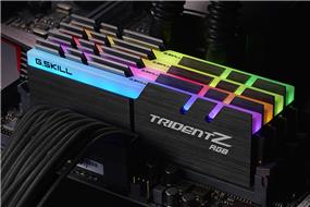 G.SKILL Trident Z RGB (For AMD) 32GB (4x8GB) DDR4 3200MHz CL16 1.35V Desktop Memory (F4-3200C16Q-32GTZRX)