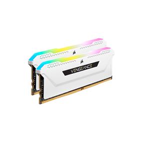 CORSAIR Vengeance RGB Pro SL 16GB (2x8GB) DDR4 3200MHz CL16 White Desktop Memory (CMH16GX4M2E3200C16W)
