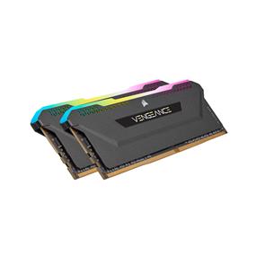 CORSAIR Vengeance RGB Pro SL 32GB (2x16GB) DDR4 3600MHz CL18 Black 1.35V - Desktop Memory -  (CMH32GX4M2D3600C18)