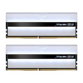 TeamGroup T-FORCE XTREEM ARGB 16GB (2x8GB) DDR4 3600MHz CL18 White Desktop Memory (TF13D416G3600HC18JDC01)(Open Box)