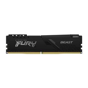 Kingston FURY Beast 32GB (2x16GB) DDR4 3200MHz CL16 Black Desktop Memory (KF432C16BBK2/32)