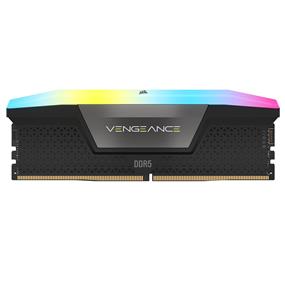 CORSAIR Vengeance RGB 64GB (2x32GB) DDR5 5200MHz CL40 Desktop Memory - Optimized for AMD EXPO (CMH64GX5M2B5200Z40K)