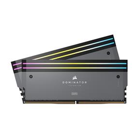 CORSAIR Dominator Titanium 32GB (2x16GB) DDR5 6000MHz CL30 Grey 1.4V - Desktop Memory - AMD EXPO (CMP32GX5M2B6000Z30)