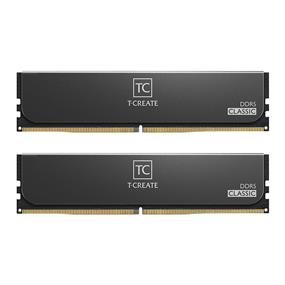 TeamGroup T-CREATE Classic 32GB (2x16GB) DDR5 5600MHz CL46 Black 1.1V UDIMM - Desktop Memory - INTEL XMP/ AMD EXPO (CTCCD532G5600HC46DC01)