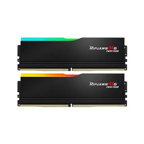 G.SKILL Ripjaws M5 Neo RGB 64GB (2x32GB) DDR5 6000MHz CL36 Black 1.35V UDIMM - Desktop Memory - INTEL XMP/ AMD EXPO (F5-6000J3636F32GX2-RM5NRK)