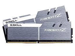G.SKILL Trident Z 32GB (2x16GB) DDR4 3200MHz CL16 1.35V Desktop Memory (F4-3200C16D-32GTZSW)