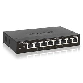 NETGEAR (GS308T-100NAS) S350 Series 8-port Gigabit Ethernet Smart Managed Pro Switch | Layer 2 Desktop A(Open Box)
