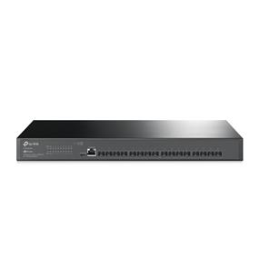 TP-Link (TL-SX3016F) - JetStream 16-Port 10GE SFP+ L2+ Managed Switch. 16× Full 10GE SFP+ Slots. 320 Gbps switching capacity. Supports a complete lineup of L2 and L2+