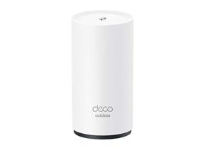 TP-Link (Deco X50 - Outdoor (1-Pack)) AX3000 Outdoor Whole Home Mesh Wi-Fi 6 System 1 Pack, Dual Band WiFi 6 Mesh, 2 Gigabit PoE Ports, 802.3at PoE+,Weatherproof, Works with All Deco Mesh WiFi