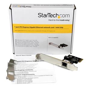 StarTech 1-Port Gigabit Ethernet Network Card - PCI Express x4 | ST1000SPEXI