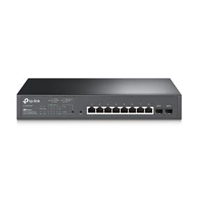 TP-LINK (TL-SG2210MP) JetStream 10-Port Gigabit Smart Switch with 8-Port PoE+b