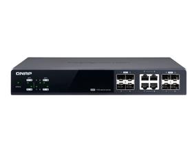 QNAP (QSW-M804-4C) Management Switch,8 port of 10GbE port speed,4 port SFP+,4 port