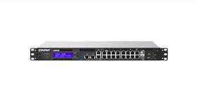 QNAP (QGD-1602P-C3758) 8 2.5GbE PoE ports(4 port IEEE 803.3bt PoE ++ supply 90W, 4 port 803.3at PoE ++ supply 30W), 8 1GbE PoE ports( 8 port 803.3at PoE ++ supply 30W), 2 SFP+ 10GbE., 280W toatl power comsumption, 220W PoE power budget, Intel Atom® C3758, Equipped with QTS, 2 X 2.5" SSD/HDD, 2 x PCIe Gen 3 slots, 2 X USB3.0
