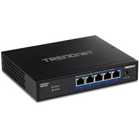 TRENDnet 5-Port 10G Switch - 5 Ports - 10 Gigabit Ethernet - 10GBase-T - TAA Compliant - 2 Layer Supported - 11.90 W Power Consumption - Twisted Pair - Compact(Open Box)