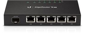 Ubiquiti EdgeRouter (ER-X-SFP) Advanced Gigabit 6-port Router with PoE and SFP