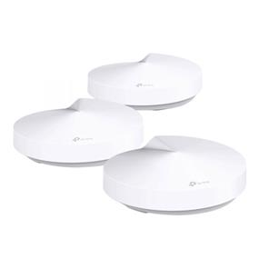TP-LINK (Deco M5) 3-pack AC1300 Whole-Home Mesh Wi-Fi System | Qualcomm | Dual-Band | 802.11ac/a/b/g/n covers up to 5500 sq ft