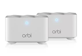NETGEAR RBK12-100CNS Orbi AC1200 Dual-Band Whole Home Mesh Wifi 5 System, Router with 1 Satellite, coverage up to 3,000 sq. ft(Open Box)