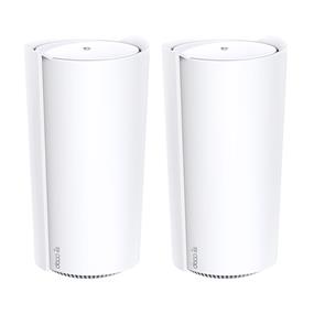 TP-Link (Deco XE200(2-pack)) - AXE11000 Wi-Fi 6E Whole Home Mesh System - 2-Pack