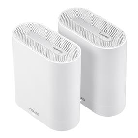 ASUS EXPERTWIFI EBM68 AX7800 TRI-BAND BUSINESS MESH WIFI 6 SYSTEM (2 PACK) - CUSTOM GUEST PORTAL & SDN, EASY SETUP AND REMOTE MANAGEMENT, SCALABLE WITH EXPERTWIFI, AIMESH, FREE COMMERCIAL-GRADE NETWORK SECURITY & VPN, VLAN, DUAL AND BACKUP WAN