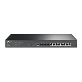 TP-Link (ER7212PC) Omada 3-in-1 Gigabit VPN Router - Embedded Omada Controller, Integrated PoE+ Switch, Multi-WAN & Load Balance, Fanless, Lightning Protection