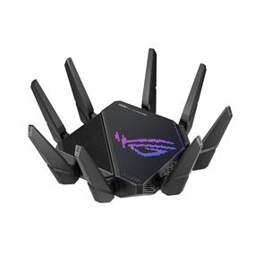 outeur de jeu ASUS ROG Rapture GT-AX11000 Pro Tri-Band WiFi 6, port 2,5G, port 10G, CPU quad-core 2,0 GHz, ASUS RangeBoost Plus, UNII4, accélération de jeu à trois niveaux, sécurité Internet à vie et prise en charge d'AiMesh