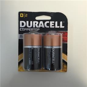 DURACELL D Alkaline Battery 2 Pack (MN-1300BP-2)