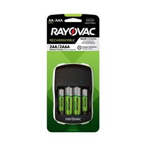 RAYOVAC 2AA 1350mAh 2AAA 600mAh NiMH Rechargeable Battery 4 Pack (PS135-4B)