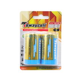 Tewaycell 2 Pack D Alkaline Battery