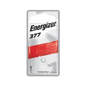 ENERGIZER 377 Pile bouton à oxyde d&#39;argent 1,5 V Zero Mercury, 1 paquet (377BPZ)