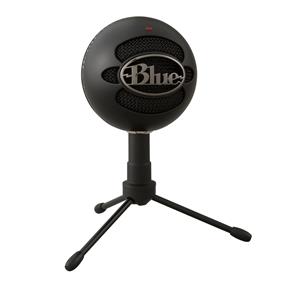 BLUE Snowball iCE - PLUG AND PLAY USB MICROPHONE (Black)