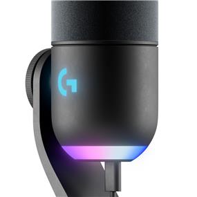 LOGITECH G Yeti GX Dynamic RGB Gaming Microphone with LIGHTSYNC- Black