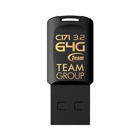 TeamGroup C171 64GB USB 3.2 Gen1 Black - Flash Drive (TC171364GB01)