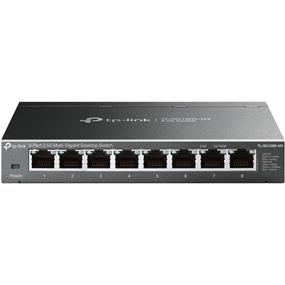 TP-Link (TL-SG108S-M2) 8-Port 2.5G Multi-Gigabit Desktop Switch, 8x 2.5 Gbps Ports, Super-Fast Connections, Ideal for Various Scenarios, Hassle-Free Cabling, Silent Operation, Plug and Play, Metal Casing