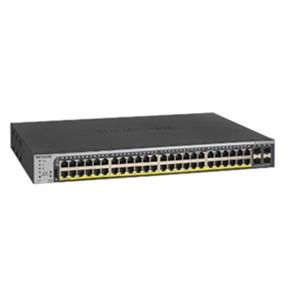 NETGEAR (GS728TPP-300NAS) ProSafe Ethernet 24 Ports POE Switch - Manageable - Gigabit Ethernet - 10/100/1000Base-T, 1000Base-X - 4 Layer Supported - 4 SFP Slots - 483.50 W Power Consumption - 720 W PoE Budget - Twisted Pair, Optical Fiber - PoE Ports - Rack-mountable - Lifetime Limited Warranty